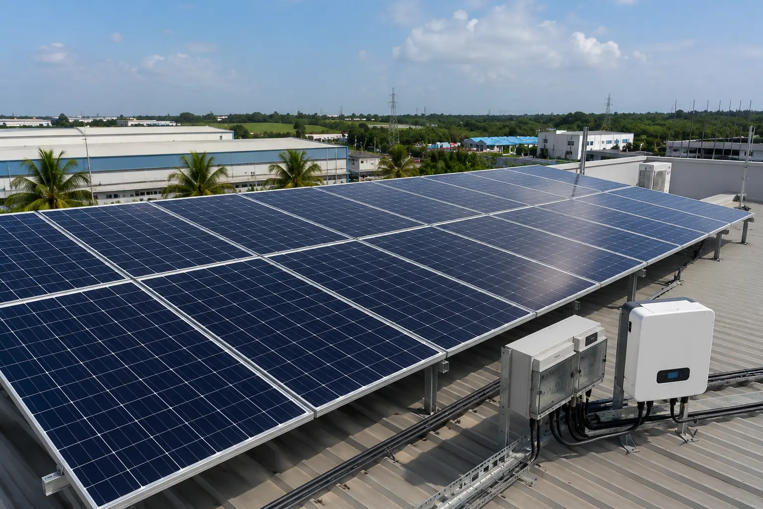 Hybrid Solar System in Kerala